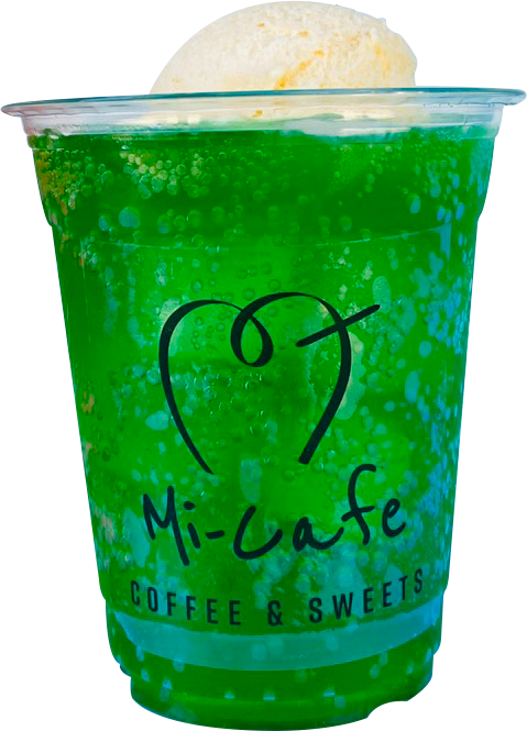 クリームソーダ 緑